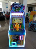 Machine de jeu de tir à l'eau à jetons Machine d'amusement vidéo d'arcade de parc aquatique heureux pour FEC