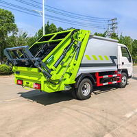 Camion compacteuse à ordures Foton Forland Mini 4x2, petit camion de collecte des déchets, véhicule de gestion des déchets compact, directement de l'usine