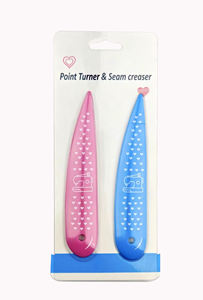 2PCS Colorful Fabric Point Turner & Seam Creaser Tool Press Marking Fabric Finger Presser for Tailor Needlework Crafts - Product Image 6