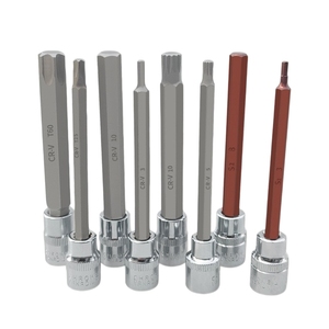 Juego de Puntas Hexagonales de Alta Calidad, 1/4", 3/8", 1/2", Métricas, Acero CRV, Magnéticas, Puntas Torx, Llave Allen - Product Image 2