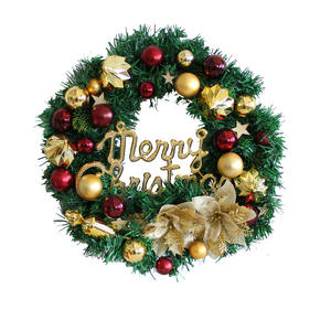 MaoSheng fleurs simulées guirlande de noël porte boule suspendue décoration rotin pendentif pour la décoration intérieure - Product Image 5