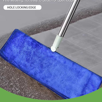 Chiffon de serpillière microfibre perforé double usage super absorbant et sans peluches pour nettoyage de sols, personnalisable en gros, fabricant OEM
