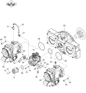 Bomba hidráulica principal original HPK300AS YB60000246 para excavadora Hitachi ZX870-5G ZX870LC-5G ZX870H-5G ZX870LCH-5G ZX870LCR-5G - Product Image 6