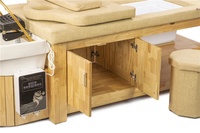 Meubles de salon Yapin, lit de shampooing pour salon de coiffure avec circulation d'eau, spa capillaire thaïlandais, lit de shampooing avec spa pour les pieds