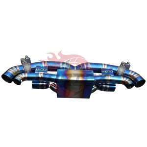 Sistema de Escape Catback de Aleación de Titanio Vortex Racing Edition con Acabado Azul Quemado para Porsche 992, Sonido Deportivo, Juego de Tubos de Conexión, 2 Años de Garantía - Product Image 6