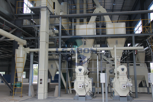 Ligne complète de production de granulés de bois CE 2-3 t/H Machine <span class=keywords><strong>à</strong></span> granulés de bois Moulin <span class=keywords><strong>presse</strong></span> Sciure de bois Ligne de production de granulés de bois - Product Image 4