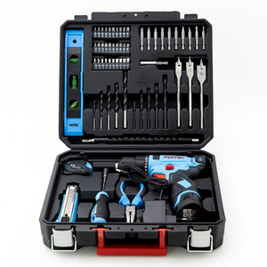 Juego <span class=keywords><strong>de</strong></span> Herramientas Eléctricas FIXTEC, Taladro Inalámbrico <span class=keywords><strong>de</strong></span> 12V con 60 Accesorios, Kit Combinado para <span class=keywords><strong>Mantenimiento</strong></span> Eléctrico para Electricistas - Product Image 4