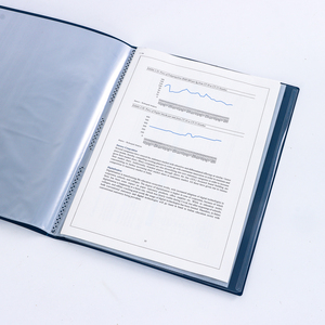 Trình bày A4 hiển thị rõ ràng cuốn sách tập tin thư mục tài liệu chủ tài liệu thư mục nhựa túi thư mục tập tin - Product Image 6