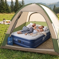 Vente en gros de lits gonflables Intex 64762 avec pompe intégrée, ensemble de meubles gonflables, lit de camping gonflable de taille king pour la chambre à coucher, intérieur