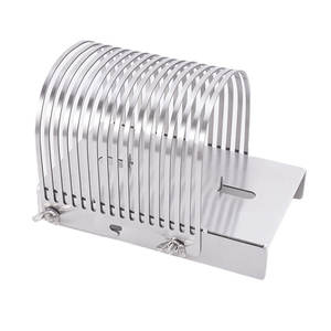 Support de découpe en acier inoxydable pour pommes de terre Hasselback, <span class=keywords><strong>mandoline</strong></span>, coupe-légumes, oignon, tomate pour barbecue, cuisine, cadeau pour maman cuisinier - Product Image 1