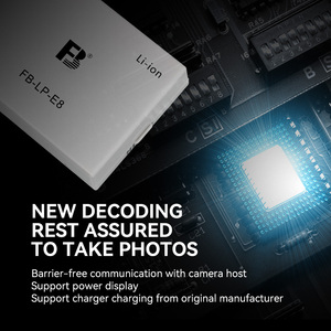 Fb máy ảnh kỹ thuật số 7.2V Li-ion pin LP-E8 cho Canon <span class=keywords><strong>EOS</strong></span> <span class=keywords><strong>Rebel</strong></span> <span class=keywords><strong>T5i</strong></span> 550D 600D 650D 700D <span class=keywords><strong>DSLR</strong></span> máy ảnh kỹ thuật số LC-E8E lc-e8 sạc - Product Image 4