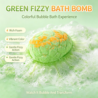 Bombe de bain effervescente en forme d'œuf de dinosaure pour enfants, avec huiles essentielles et sel de bain