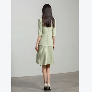 Professionisti donne Business abiti di moda gonna donna gonna gonna plissettata lungo Midi vendita all'ingrosso su misura per le donne - Product Image 6