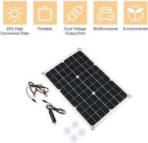 Panneau <span class=keywords><strong>solaire</strong></span> portable Sunpower BC ETFE flexible USB-C à charge rapide 3W 5W 6W 8W 10W, kits de chargeur <span class=keywords><strong>solaire</strong></span> mini 5V 6V 12V pour téléphone - Product Image 5