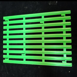 Tapis en plastique pour lapins <span class=keywords><strong>Cage</strong></span> européenne 40*28cm Champ de volaille Tapis en plastique Pièces de rechange gratuites Offre Spéciale haute qualité 15-25 ans - Product Image 1