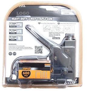 3in1 Heavy Duty xách tay nhãn hiệu <span class=keywords><strong>Stapler</strong></span> cho bọc Mộc đồ nội thất trang tre-cho DIY Nail Gun dự án - Product Image 5