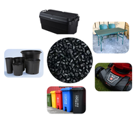 Granulés de polypropylène stabilisés aux UV en gros, résistants aux intempéries, pour meubles d'extérieur, chaises et tables de camping