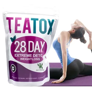 OEM/ODM 28 giorni Teatok Extreme Detox perdita di peso brucia grassi deterge il corpo dieta a base di erbe dimagrante cibo salutare tè