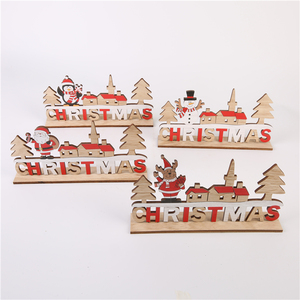 Décorations <span class=keywords><strong>de</strong></span> Noël <span class=keywords><strong>en</strong></span> <span class=keywords><strong>bois</strong></span> pour sapin <span class=keywords><strong>de</strong></span> Noël, décorations <span class=keywords><strong>de</strong></span> Noël pour sapin décoré - Product Image 2
