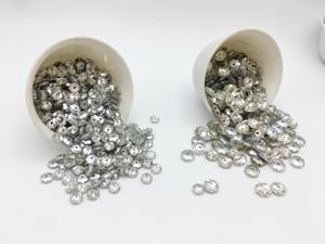 Vetro fai da te all'ingrosso con doppi fori e retro piatto vari stili e forme <span class=keywords><strong>di</strong></span> pietre <span class=keywords><strong>di</strong></span> cristallo cucite a mano per scarpe capi - Product Image 2