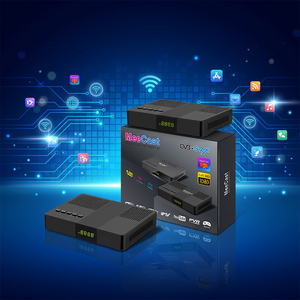 Receptor de TV <span class=keywords><strong>Satelital</strong></span> DVB-S2/S2X FTA H.265 HEVC HD 1080P con WiFi/Ethernet Integrado, <span class=keywords><strong>Decodificador</strong></span> de TV Digital GX6607H1 de Plástico - Product Image 1