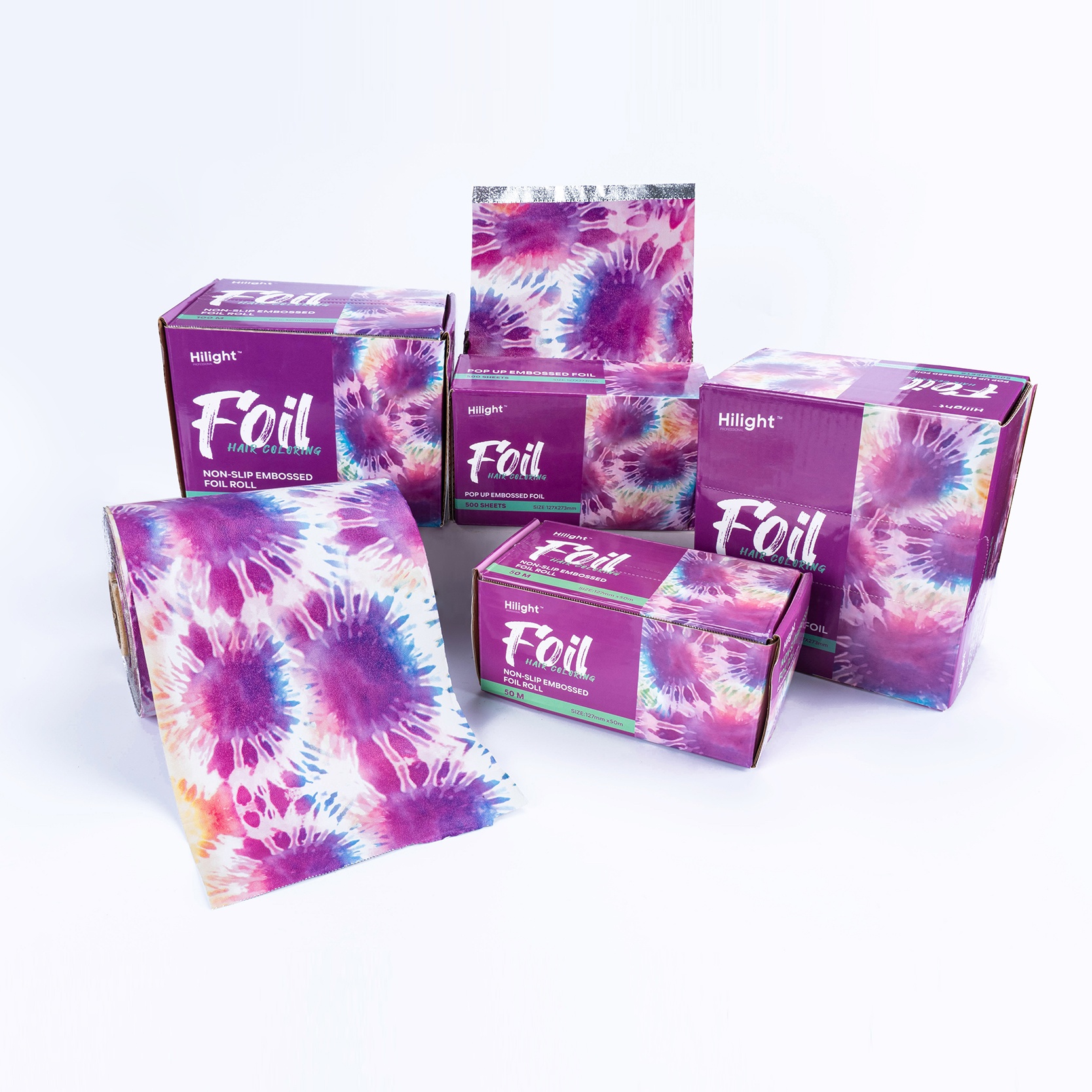 Всплывающий лист алюминиевой фольги для парикмахерского салона