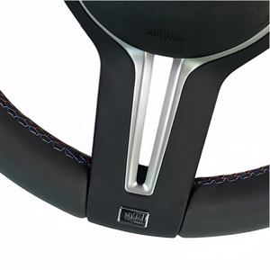 เหมาะสำหรับพวงมาลัยรถยนต์รถยนต์สำหรับ <span class=keywords><strong>BMW</strong></span> F10 F18 F32 F30พวงมาลัยหนัง - Product Image 4