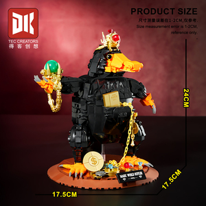 Bloques de Construcción de Alta Calidad DK7067, Modelo 3D Ensamblado, Mundo Mágico, Mini Ladrillos, Criaturas Mágicas, Niffler, Juguetes de Construcción para Niños, Regalo - Product Image 5