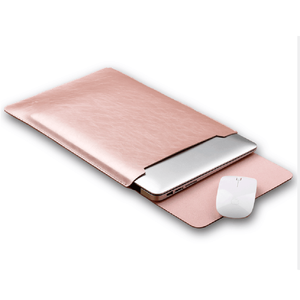 Chất Lượng Cao Màu Sắc Đa Chức Năng Văn Phòng Máy Tính Xách Tay Bảo Vệ Túi 13 Inch Máy Tính Xách Tay Tay Áo 15 Inch Da Trường Hợp Với Bàn Mat - Product Image 4