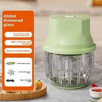 Mini hachoir à viande électrique de charge USB Portable et hachoir à légumes