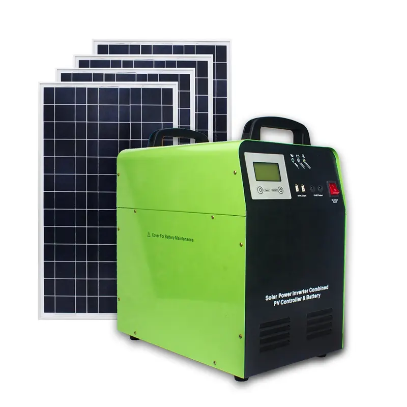 1500w sistema di batteria al piombo inverter conservazione di sistema di energia solare