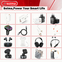 Kabel Data Cepat Smart Products USB-A ke Micro USB 6A untuk Smartphone, Ponsel Android