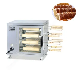 Schoorsteen Cake Kegel Maker Schoorsteen Cake Machine Gas En Elektrische Schoorsteen Cake Kegel Machine