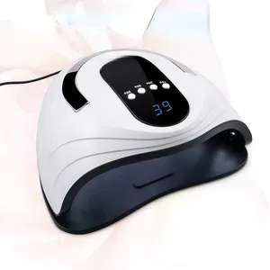 SUNS9 120W UV LED Nail <b>Lamp</b> Plastic Dryer for Gel Polish Fast Curing 15W Power for Nail Art at Home - Product Image 4