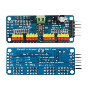 Carte de commande de servomoteur PWM 16 canaux 12 bits Dorhea PCA9685 avec interface IIC pour Raspberry Pi, robotique et automatisation - Product Image 3