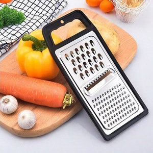 Stainless Steel Grater 3 In 1 Flat Multi Function For <b>Vegetables</b> <b>Fruits</b> Radishes Melons Kitchen <b>Tool</b> - Product Image 2