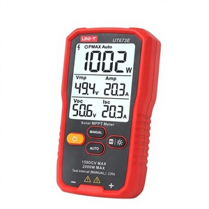 เครื่องทดสอบโซลาร์เซลล์ MPPT รุ่น Unit-t UT673E กำลังไฟ 2000 วัตต์ ความแม่นยำสูง พร้อมการรับประกัน 1 ปี สำหรับการทดสอบจุดพลังงานสูงสุดของแผงโซลาร์เซลล์ - Product Image 1