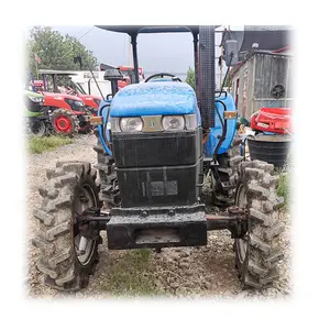 Tractor usado NH 4x4 50hp 70hp SNH704 john kubota foton 824, bomba hidráulica de segunda mano