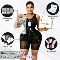 Vêtement de compression colombien ajustable à 3 crochets pour post-opératoire, remodelant, pour chirurgie, courbes et BBL, Fajas Colombianas, Stage 2