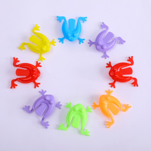 Jincan - Rana Saltarina de Plástico, Mini Rana Saltarina, Juguetes Antiestrés Interesantes Multicolores para Niños - Product Image 2