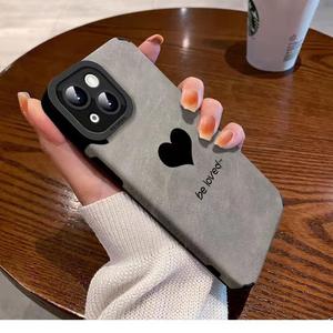 Coque de Téléphone Chic en Cuir Artificiel PU Noir Cœur pour <span class=keywords><strong>iPhone</strong></span> <span class=keywords><strong>11</strong></span> 12 13 14 15 16 17 Pro Max – Liquidation - Product Image 6