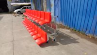 Gradins portables, gradins sportifs, gradins mobiles