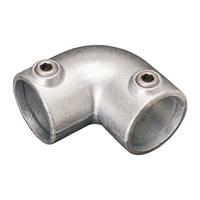 Hulk système de garde-corps et de balustrade connecteur de pince de Tube collier de serrage de tuyau à clé galvanisé raccords de rampe de sécurité