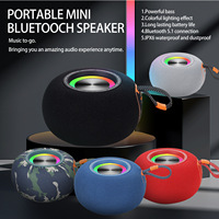 Haut-parleur portable étanche P PRO1 pour extérieur, mini caisson de basses avec fente pour carte, RGB, longue autonomie – Vente chaude transfrontalière