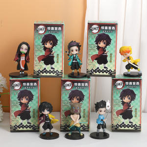 12 unids/set Anime <span class=keywords><strong>Demon</strong></span> <span class=keywords><strong>Slayer</strong></span>: Kimetsu No Yaiba PVC figuras de acción de juguete - Product Image 3