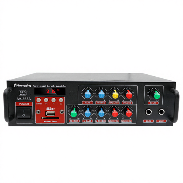AV-368A Brand Other High-power Wireless Karaoke 2.0 Channel Home Theater Amplifier with Multifunction Tuning Made in China