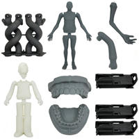 Quantité minimale de commande faible |   Service d'impression 3D sur mesure, pièces en plastique, résine ABS PLA PETG Redwax Nylon