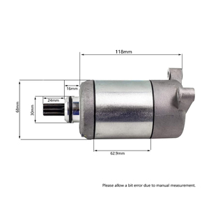 Motor de arranque Sportsman Polaris Ranger Magnum jefe de camino 335, 400, 450, 500, 1995-2014 ATV 3090188 de 3084981 a 18645 - Product Image 6