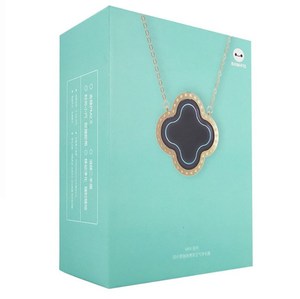 2020 nuevo regalo de alto nivel, fin de cuatro hojas, aire negativo, collar colgante, <span class=keywords><strong>bar</strong></span> de oxígeno. - Product Image 5
