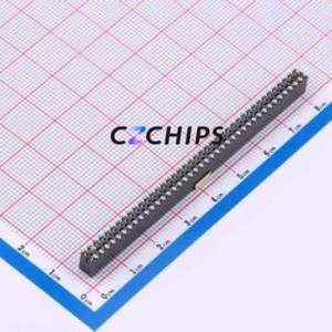 SQW-140-01-L-D-VS-A-P Pin Socket SMD,P=2mm Connector 2mm 2mm Square Hole Vertical Mount - Product Image 2